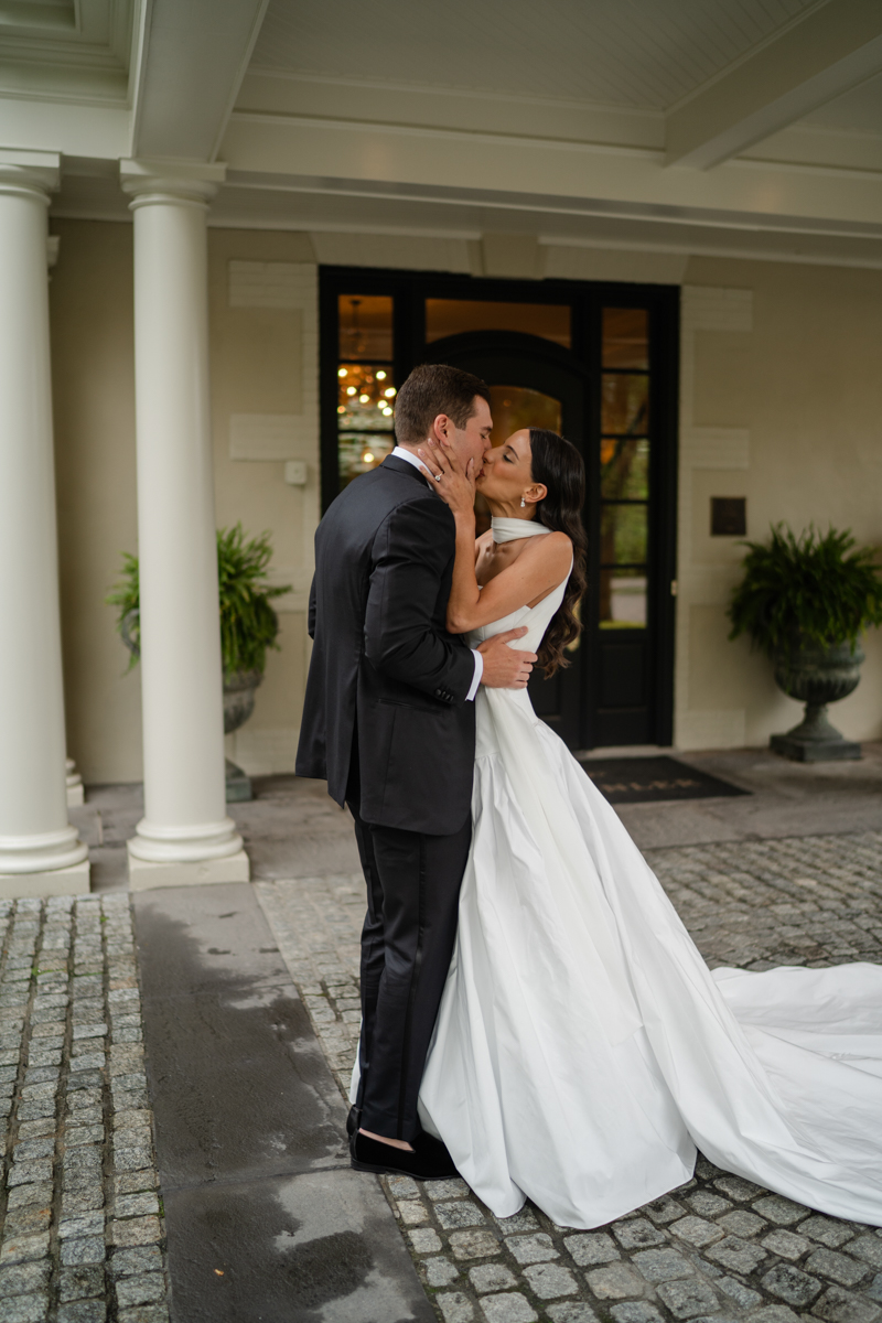 bride and groom portraits at the Chanler