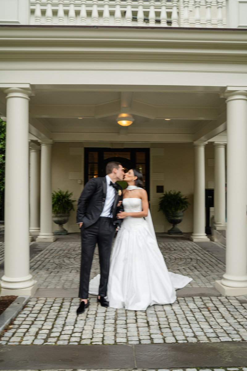 bride and groom portraits at the Chanler
