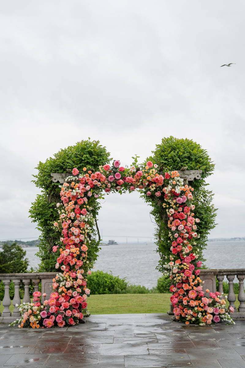 ceremony at castle hill in Newport ri