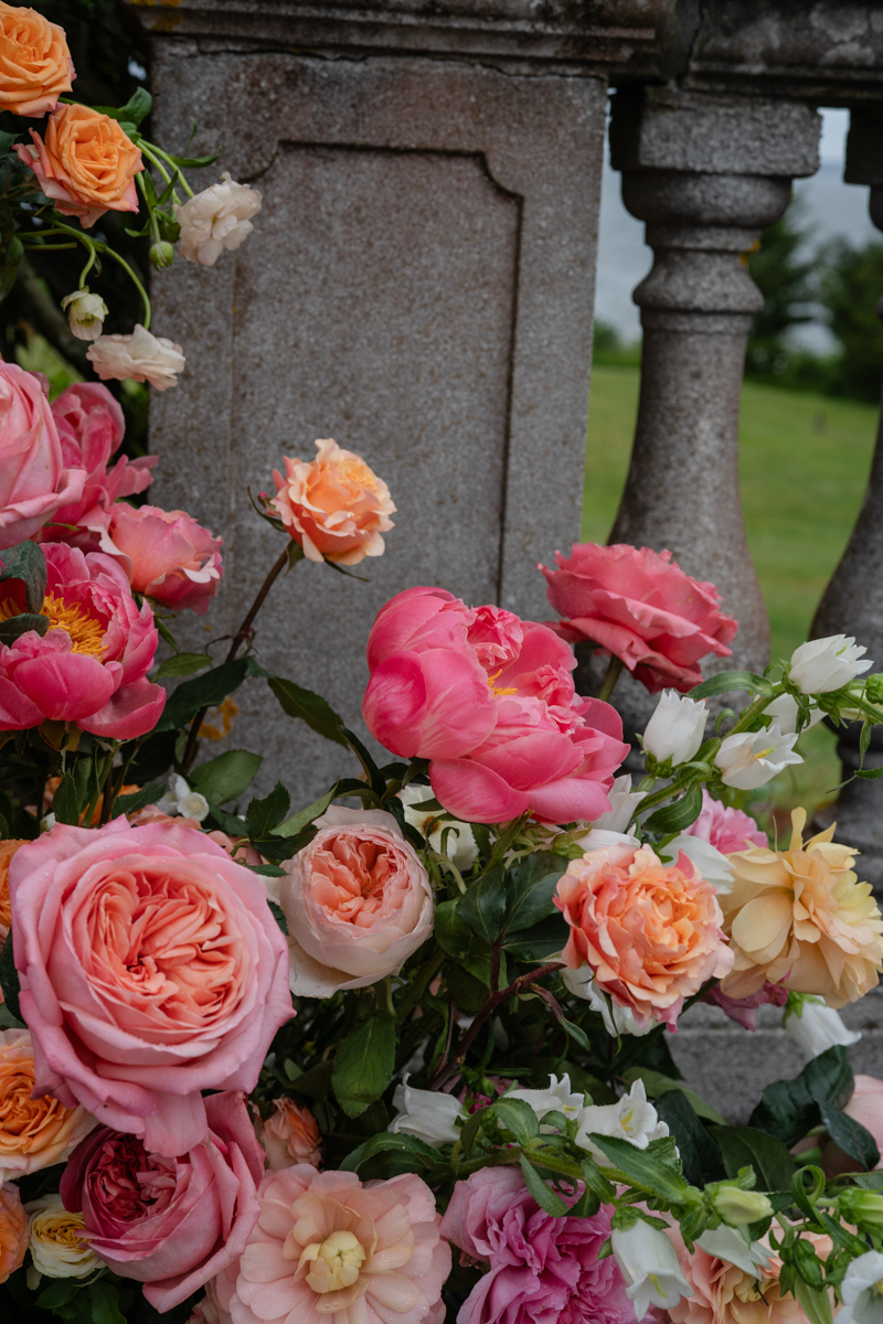 ceremony at castle hill in Newport ri