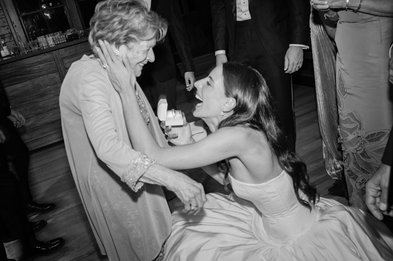 bride with grandma