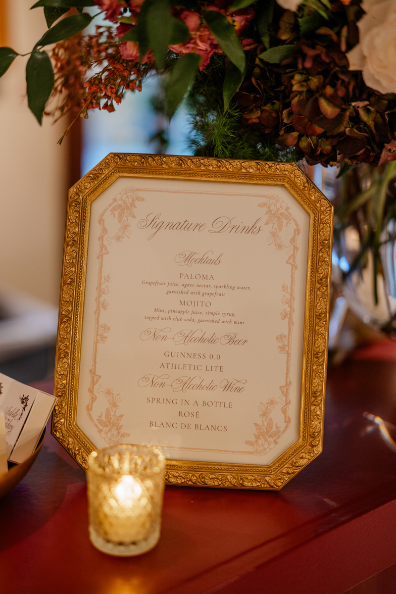 fall bridal party photos