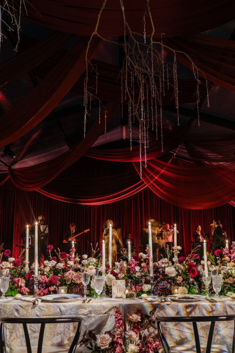 tent at night