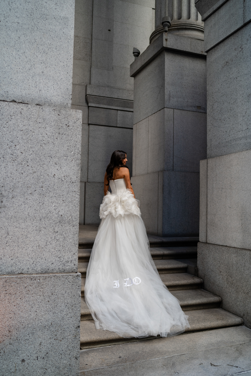 vera wang I DO dress New York bridal