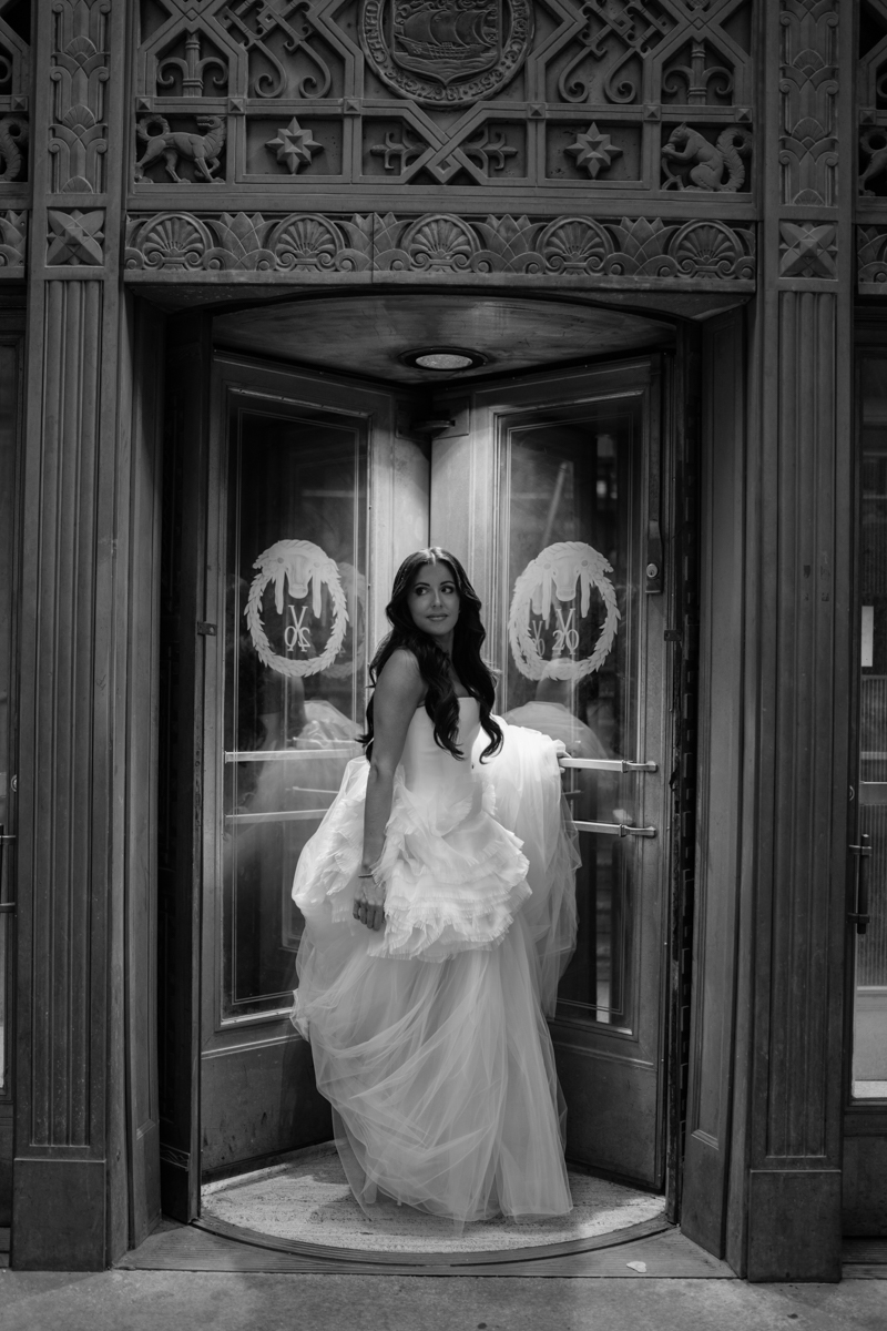 revolving door portraits