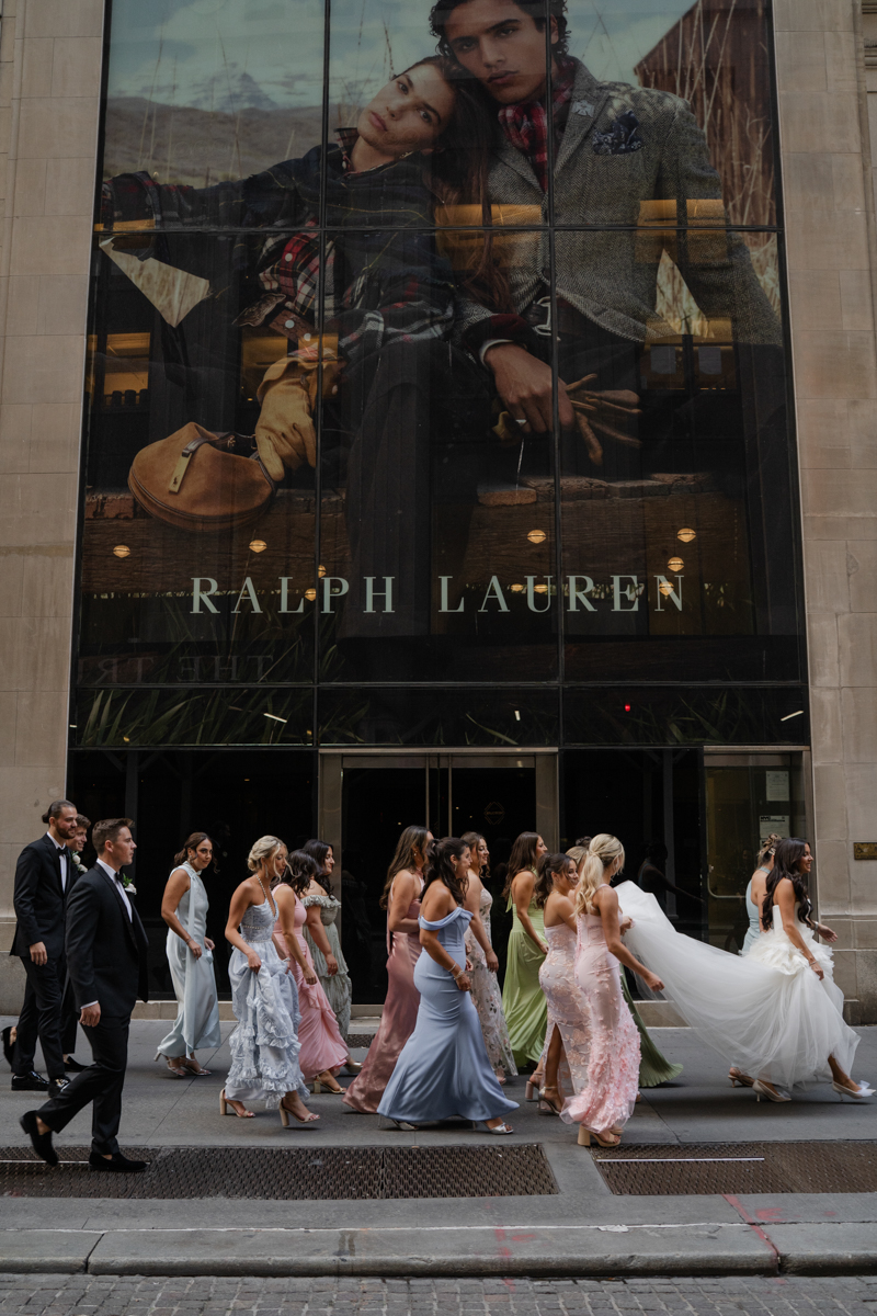 wallstreet bridal portraits