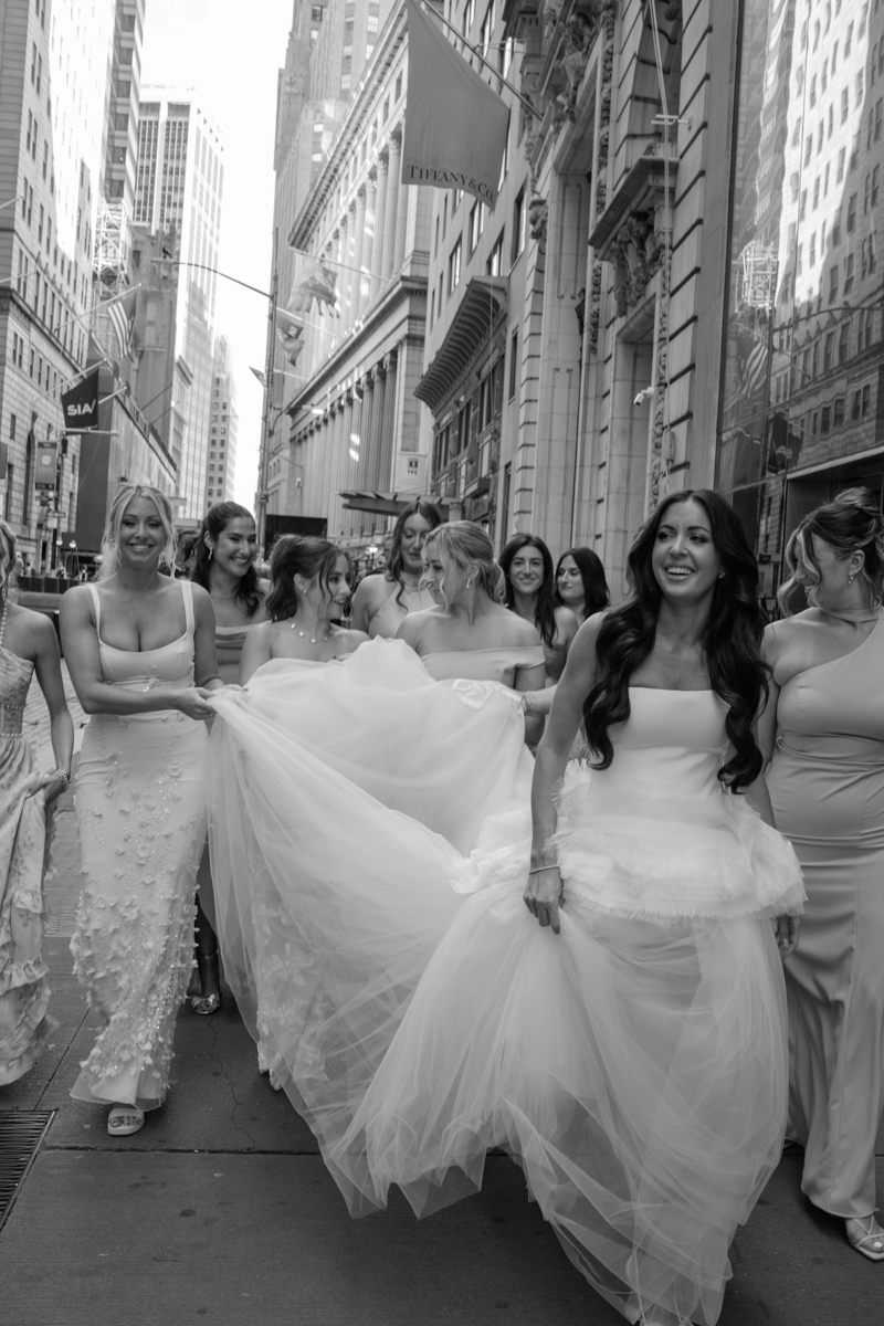 wallstreet bridal portraits