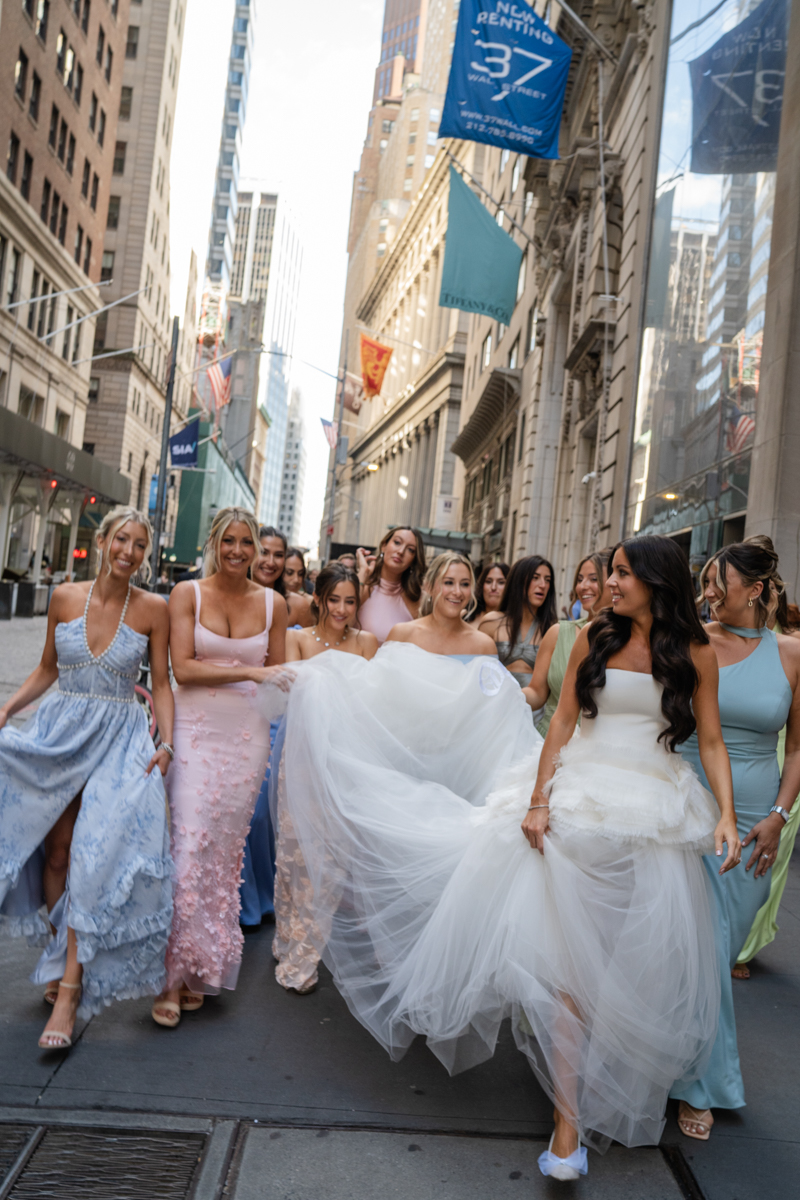 wallstreet bridal portraits
