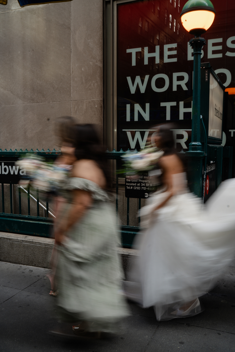 wallstreet bridal portraits