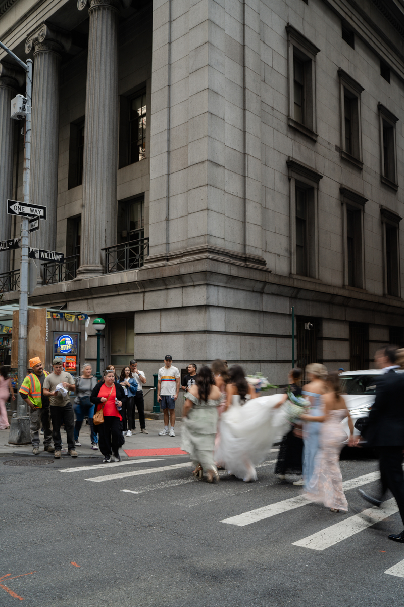 wallstreet bridal portraits