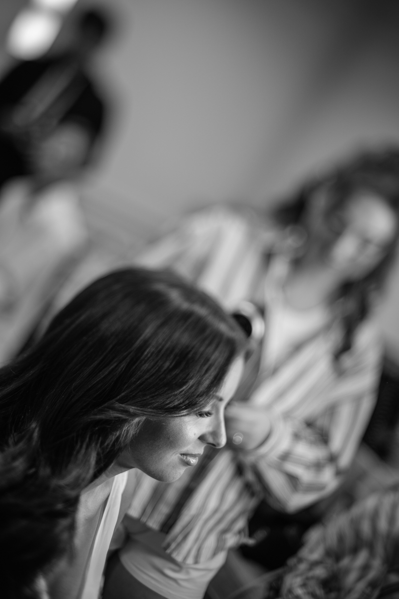 getting ready Nyc bride