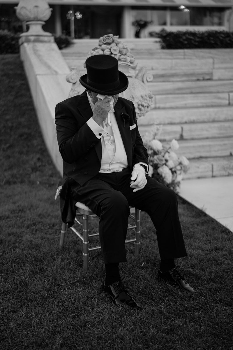Wedding Rosecliff mansion