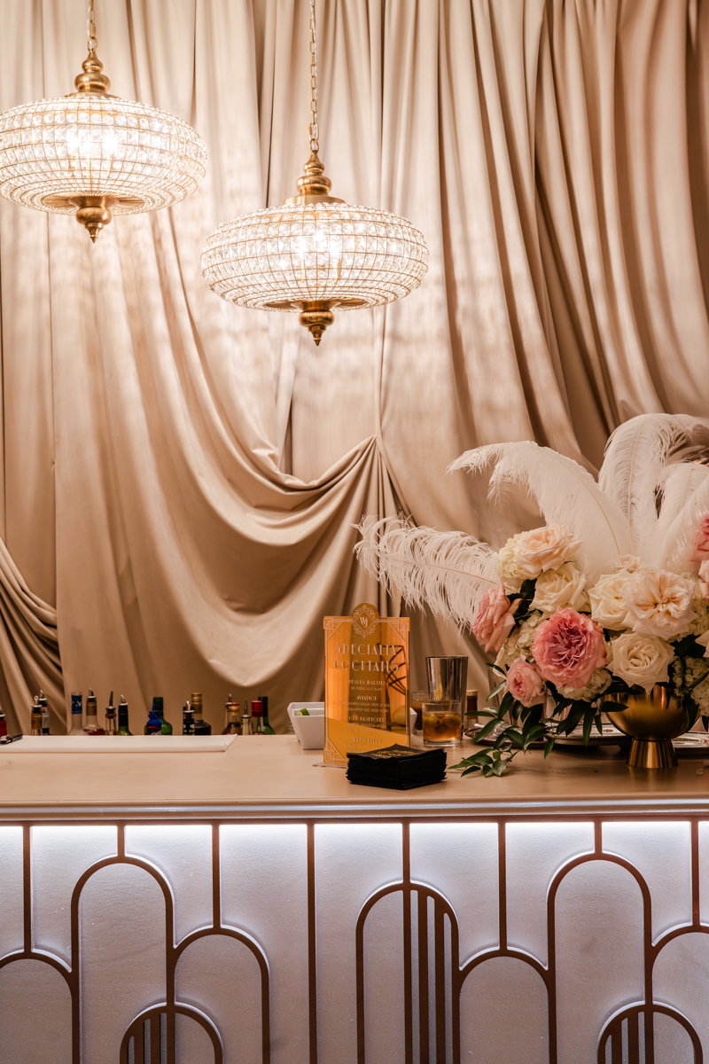 great Gatsby themed wedding