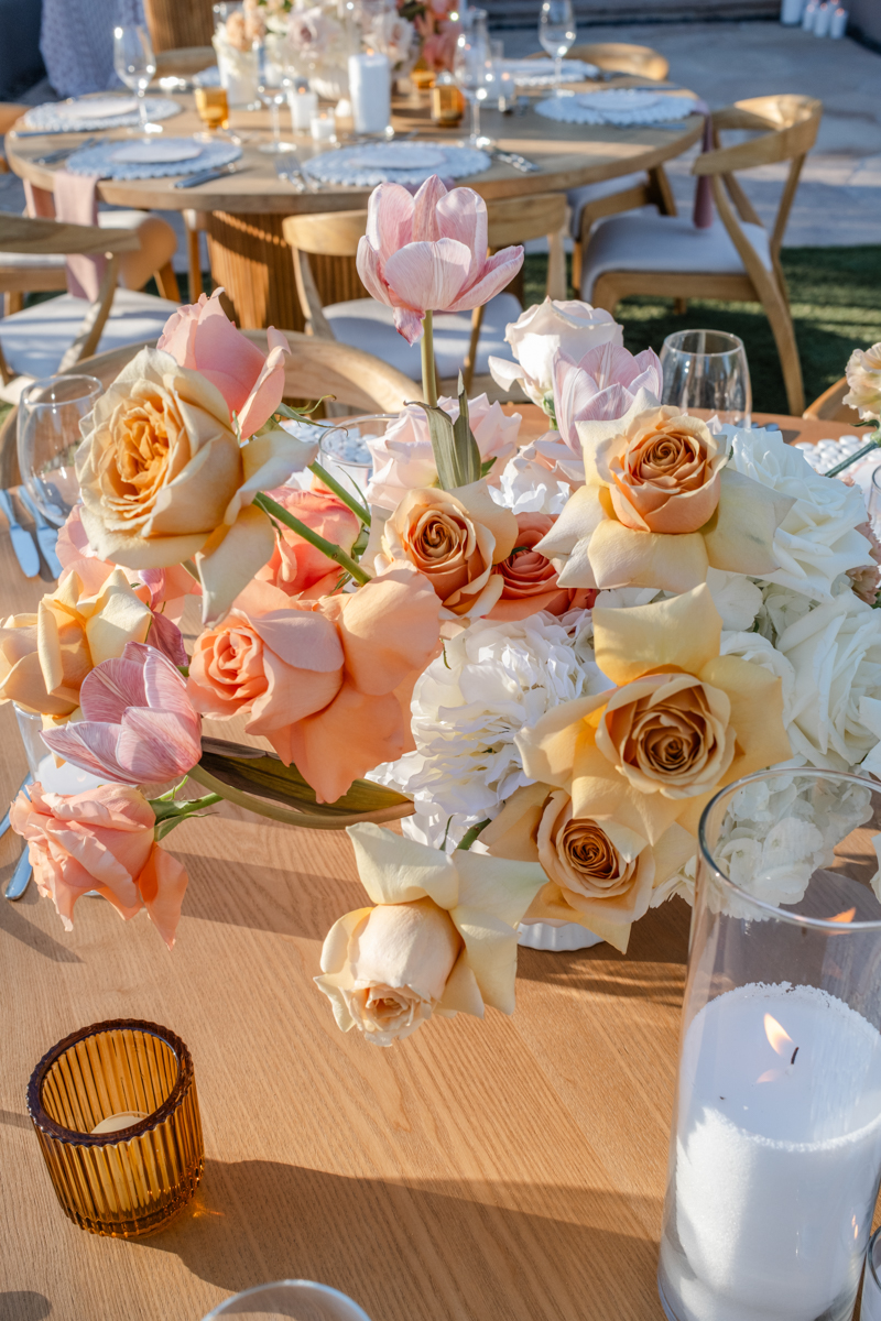 sunset soiree desert rehearsal dinner