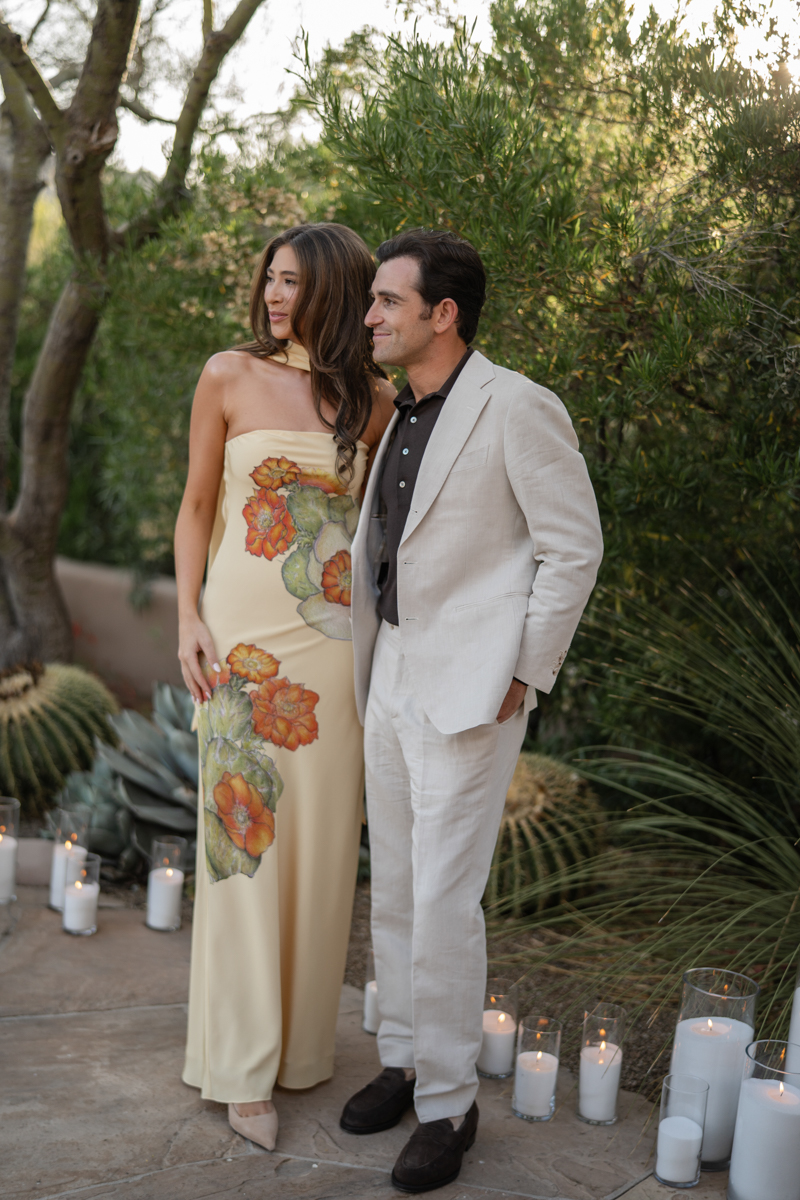 rehearsal dinner at Four Seasons Scottsdale Arizona
