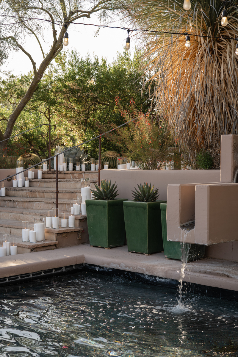 rehearsal dinner at Four Seasons Scottsdale Arizona
