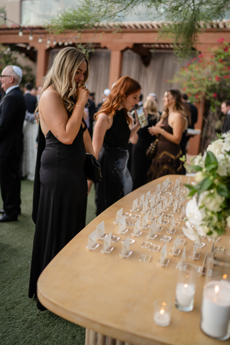 guests at cocktail hour