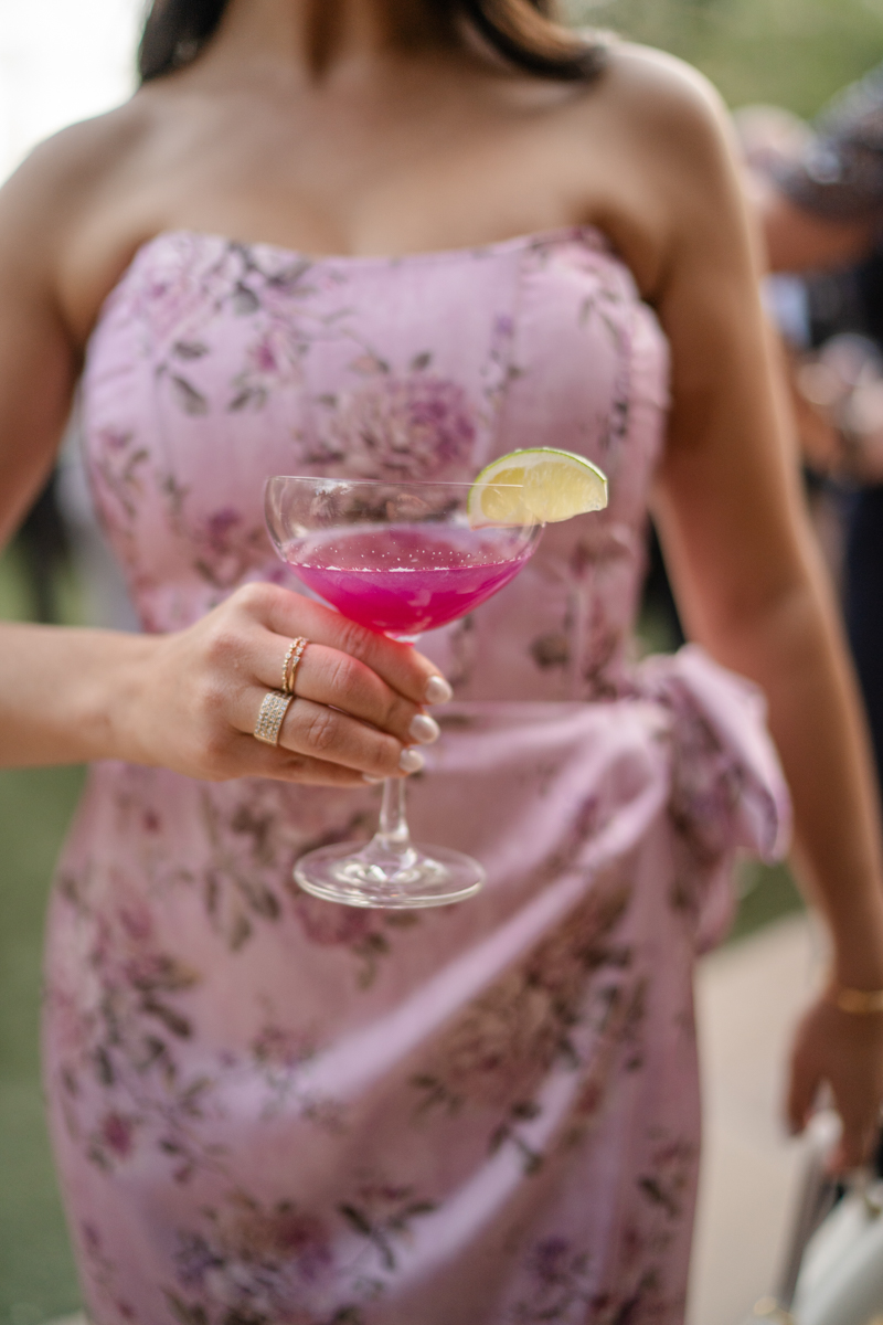 guests at cocktail hour