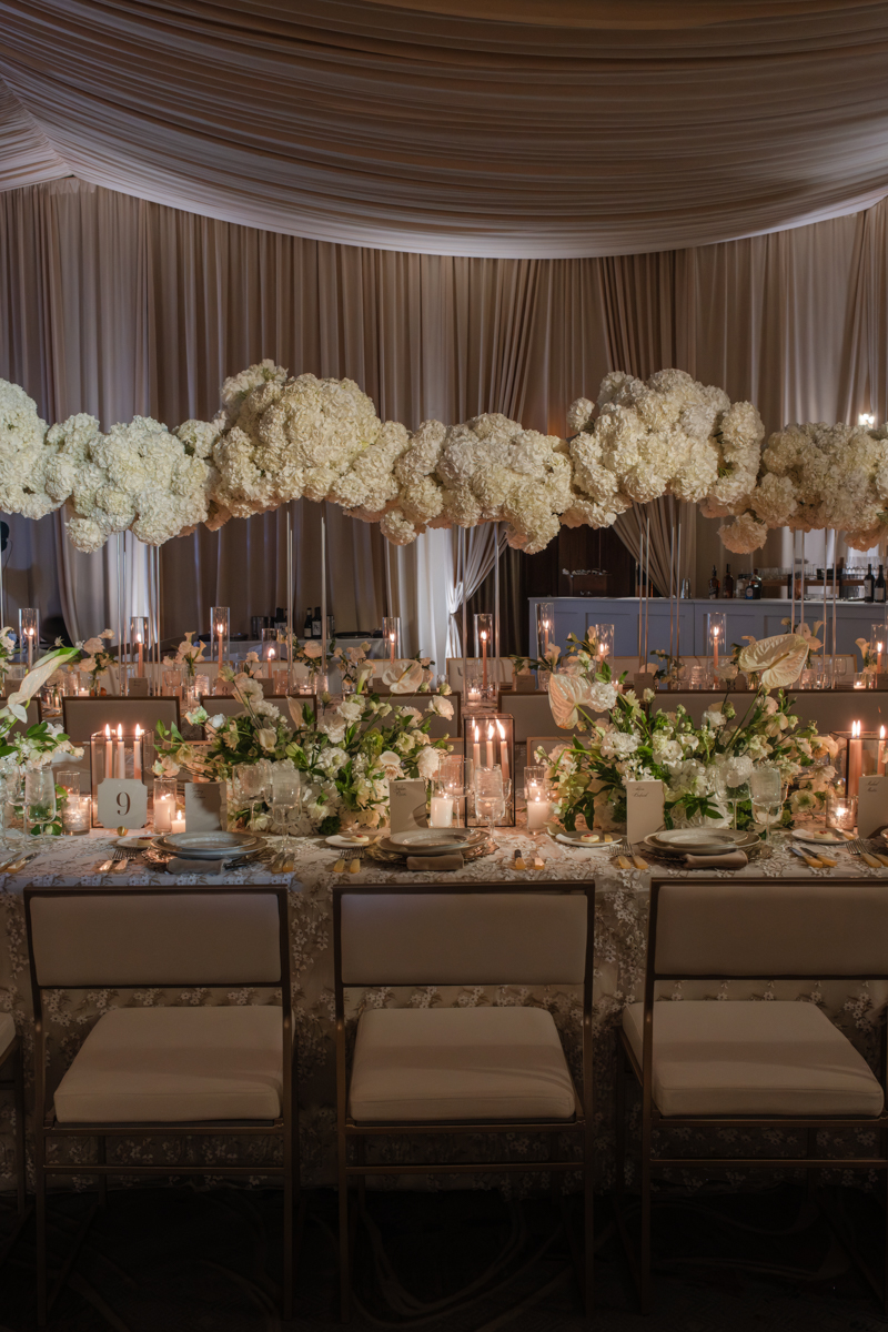 hydrangea centerpieces