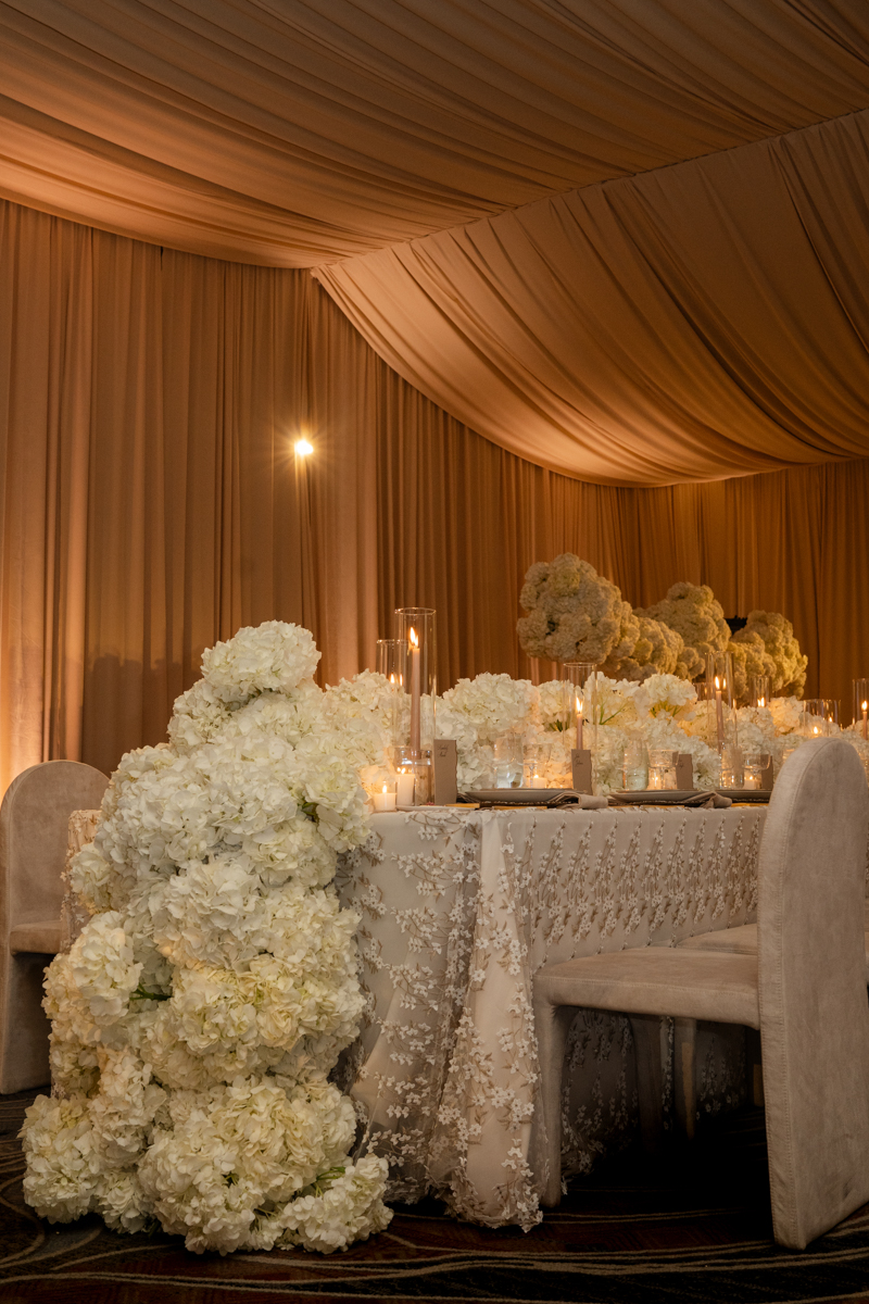 hydrangea centerpieces