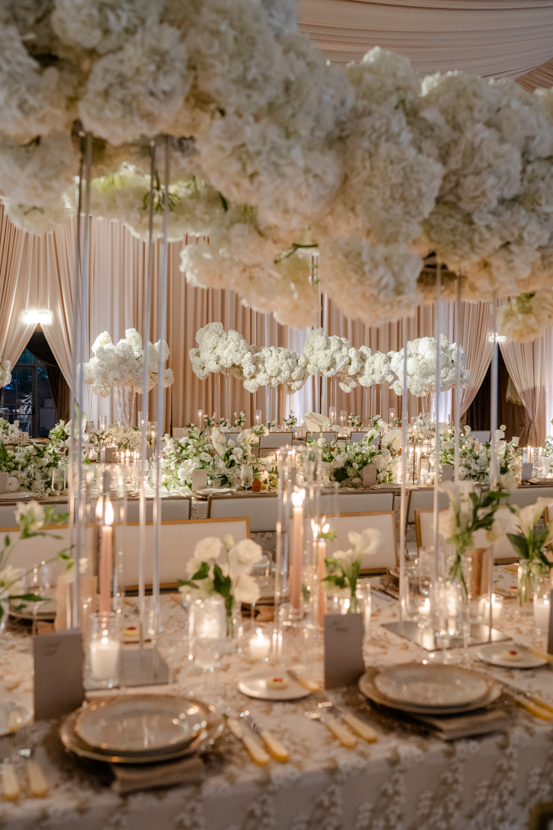 hydrangea centerpieces