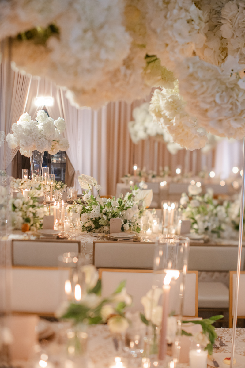 hydrangea centerpieces