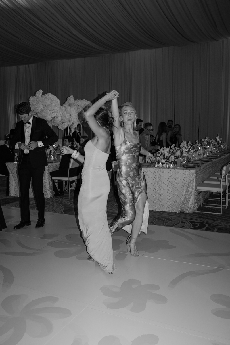 dancing at reception
