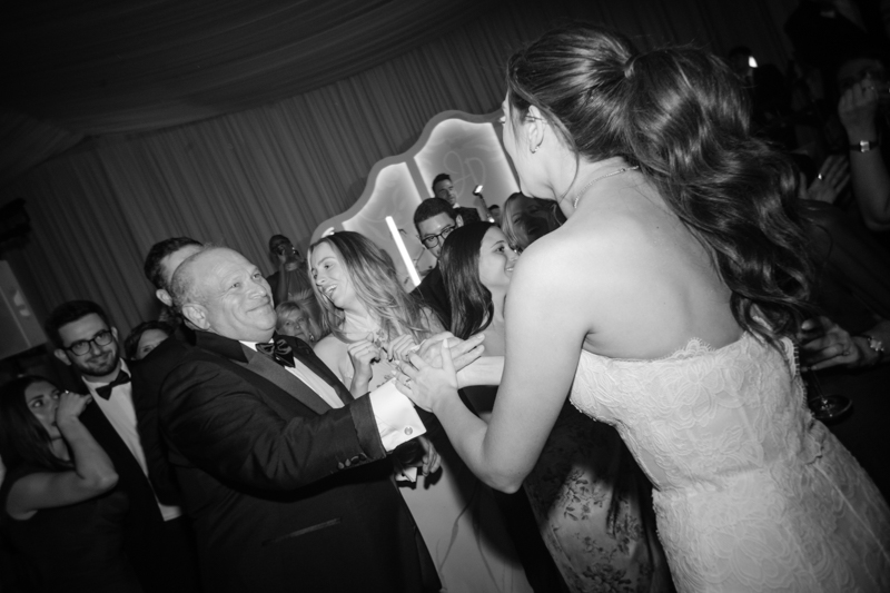 dancing at reception
