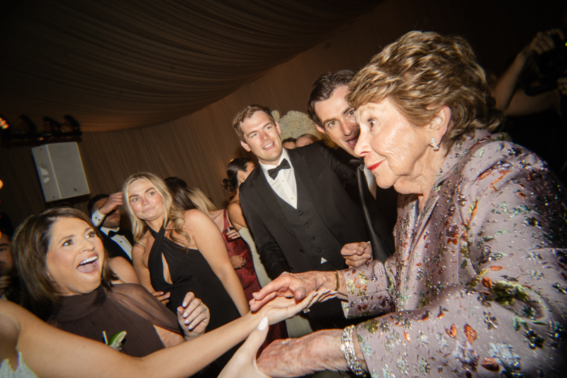 grandma dancing at reception