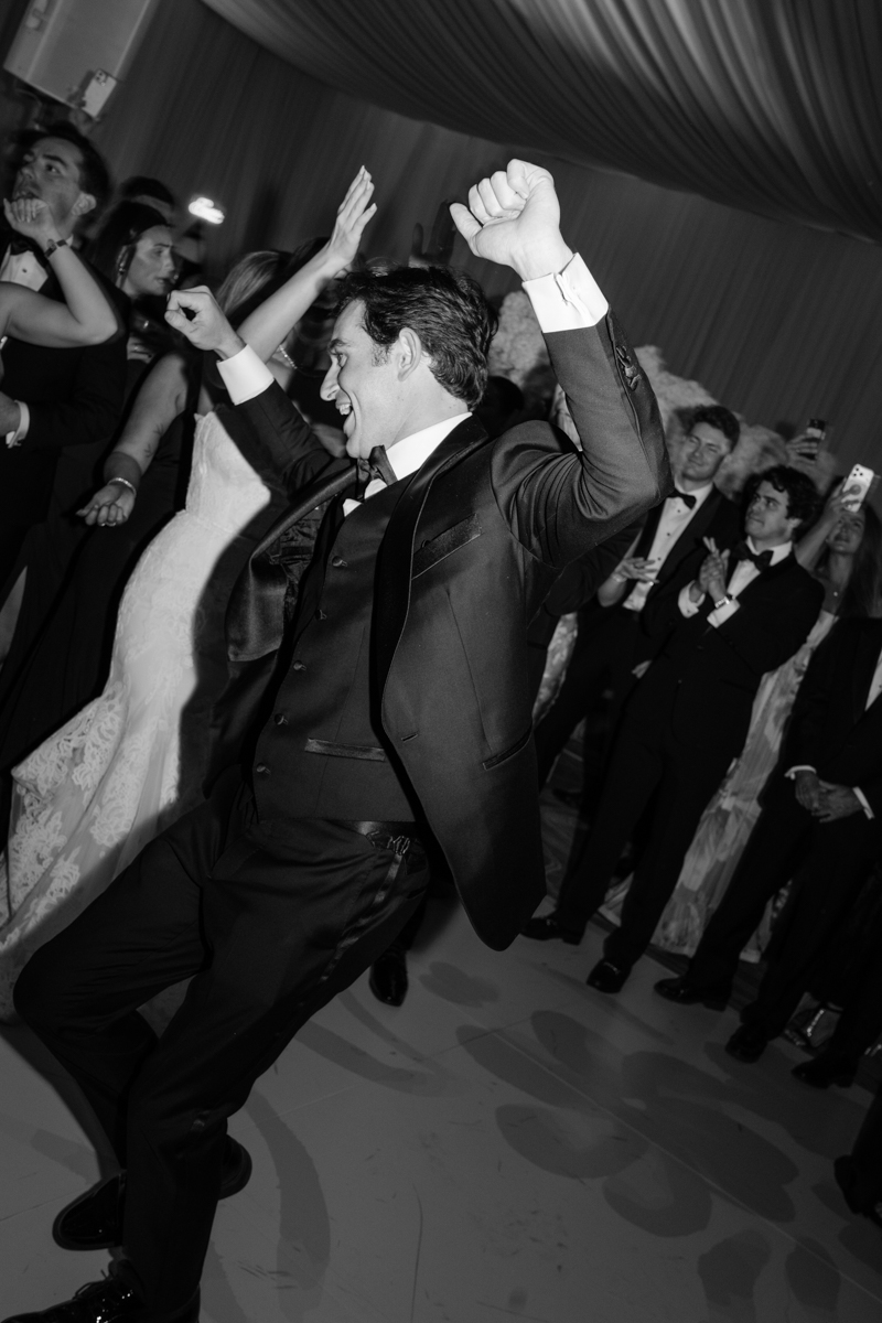 dancing at the reception