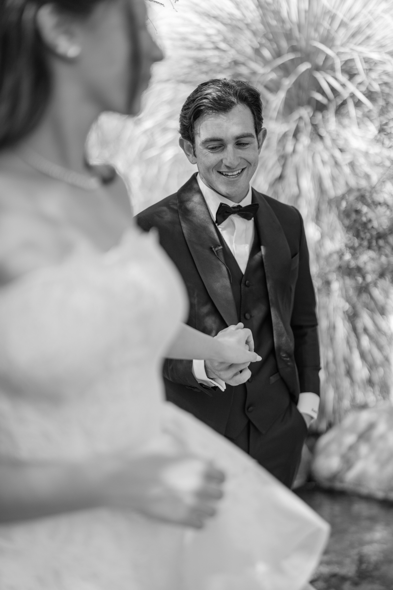 bride and groom portraits at four seasons scottsdale