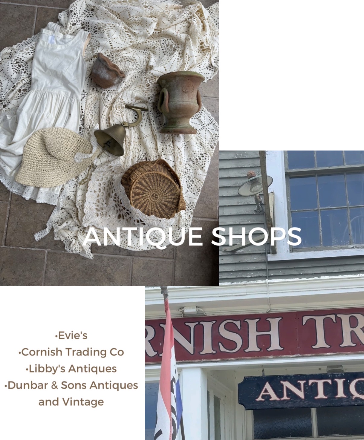 antique shops in Maine