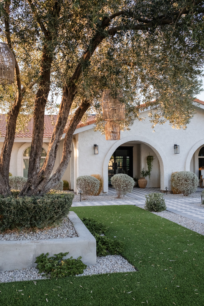 Modern Spanish style home