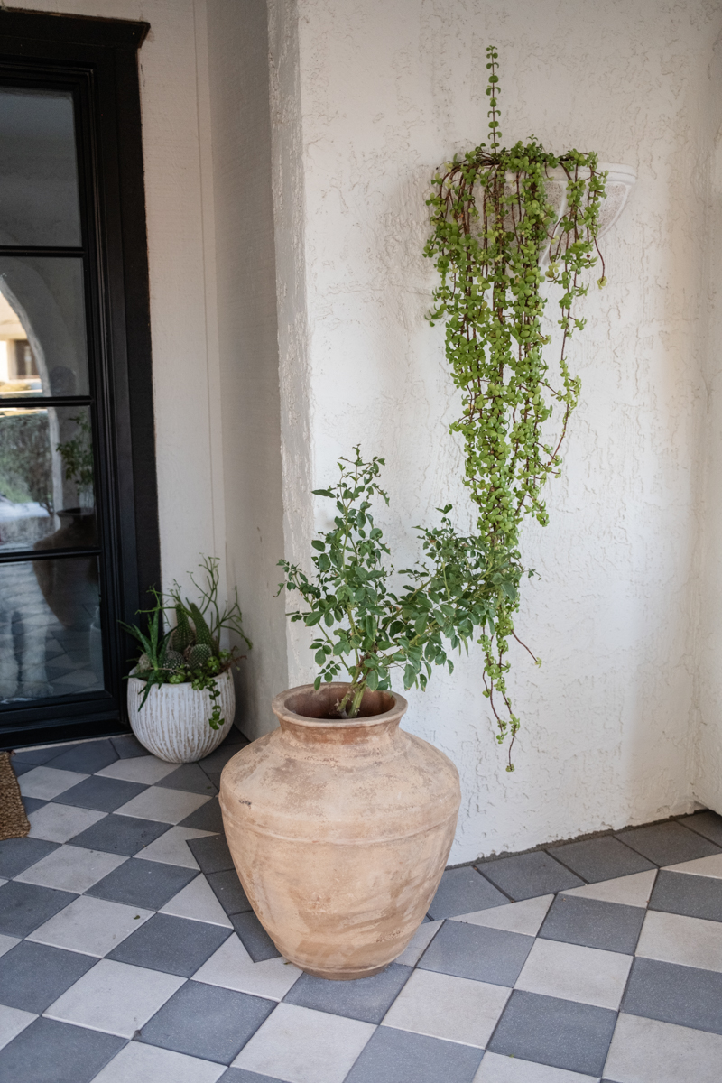 checkerboard floors