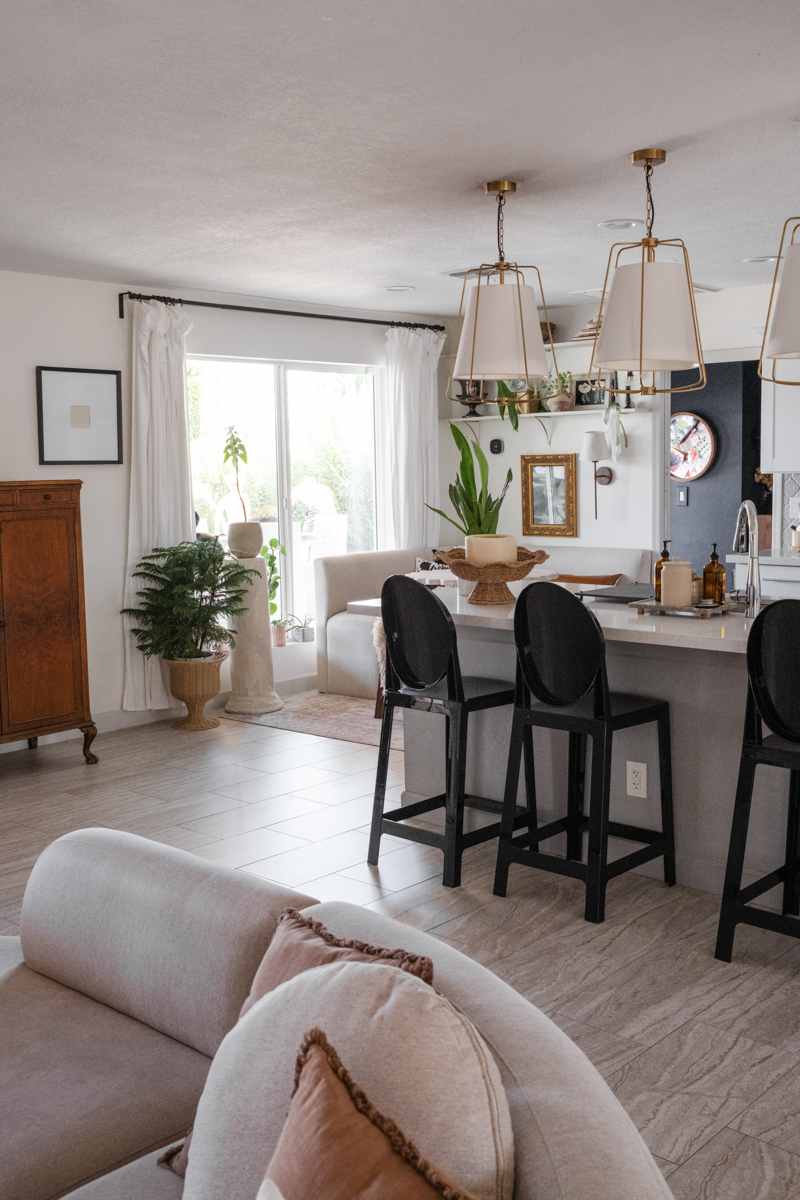 open concept room