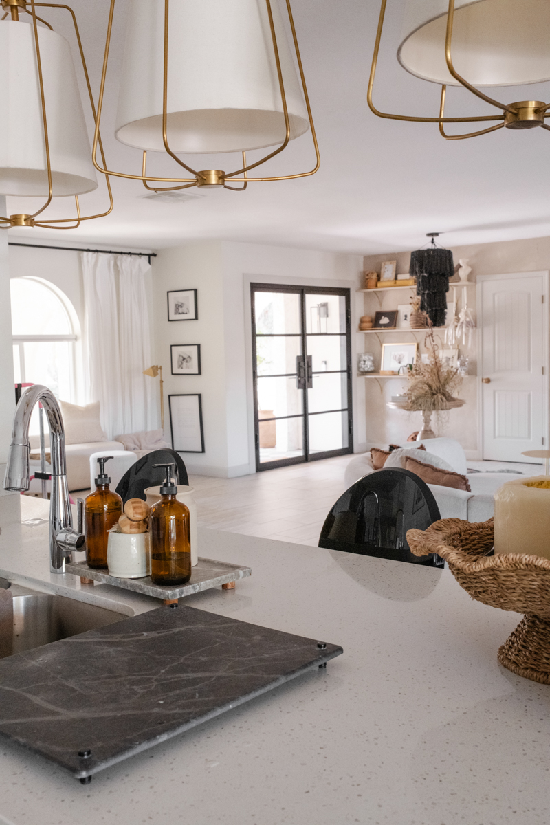 open concept room