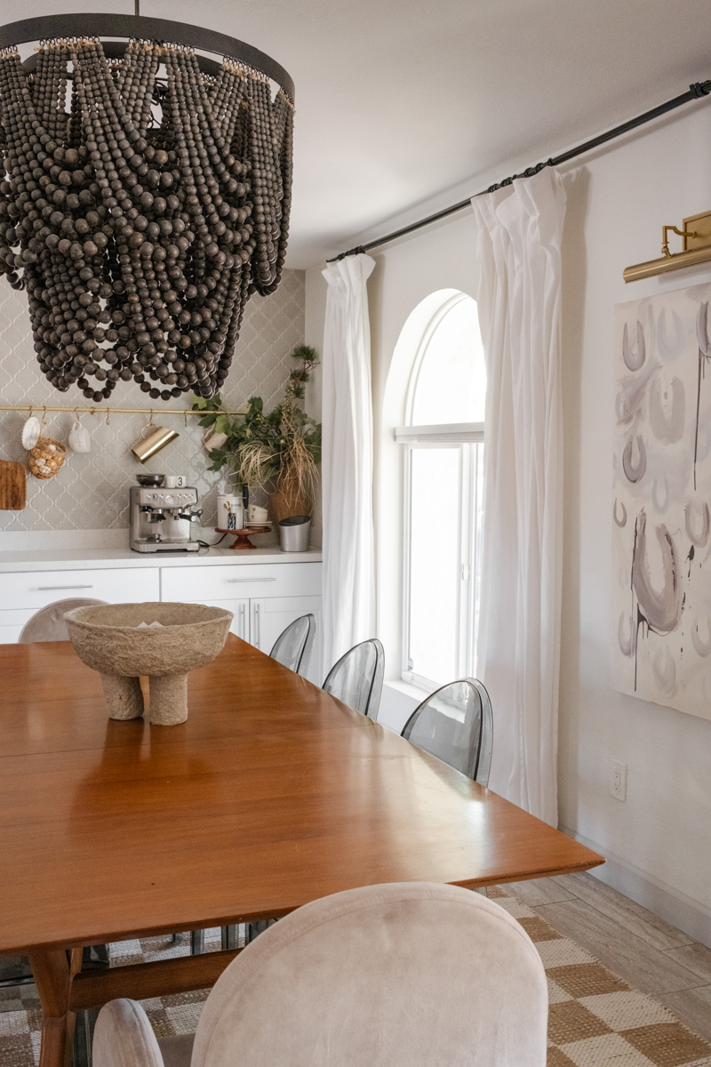 kitchen and dining room