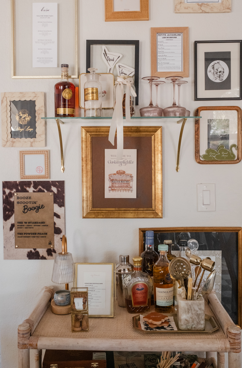 menus on walls